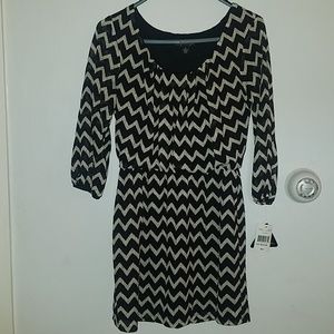 Black and Ivory dress